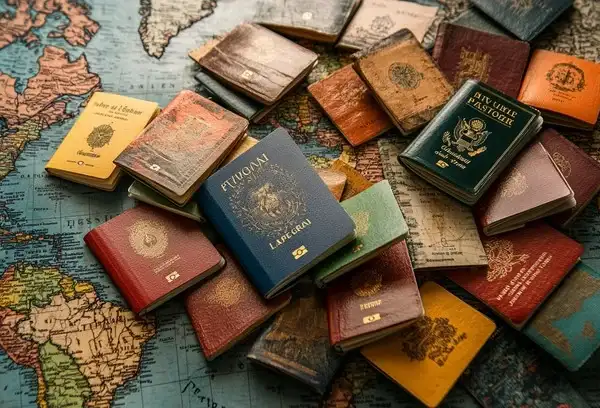 global-passport-collection-stockcake global-passport-collection-stockcake